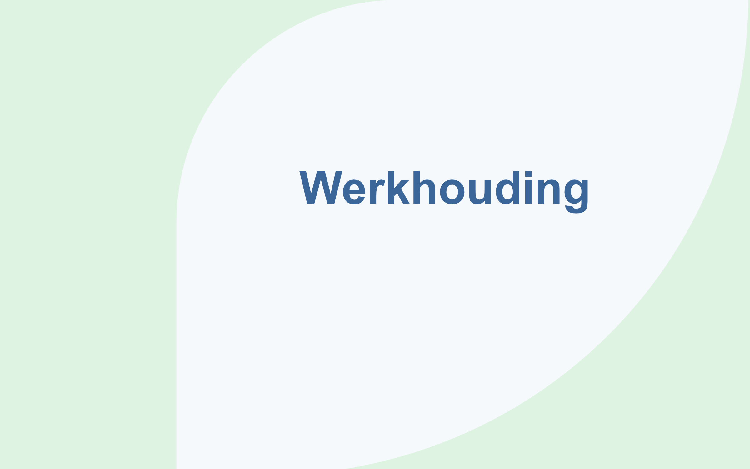 Blog werkhouding