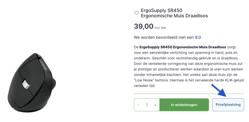 Aanvragen proefplaatsing