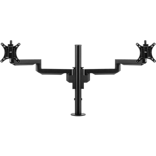 Galaxy 2FF dubbele monitorarm – zwart