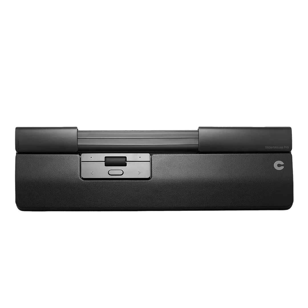 Contour SliderMouse Pro Slim Black Vegan Leather Regular Wireless Bluetooth